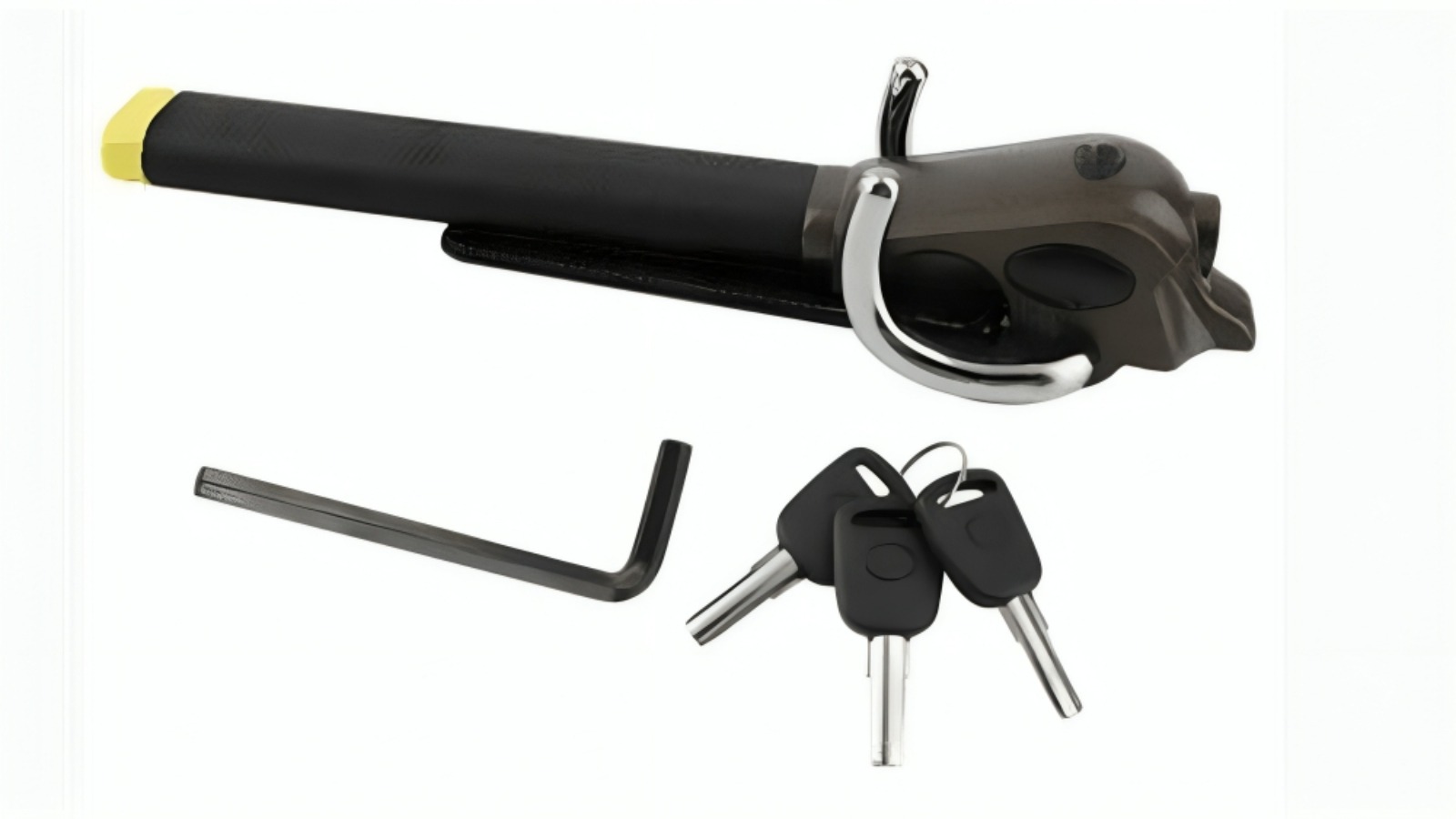 Sentriwise Universal Car Steering Wheel Lock with Alarm