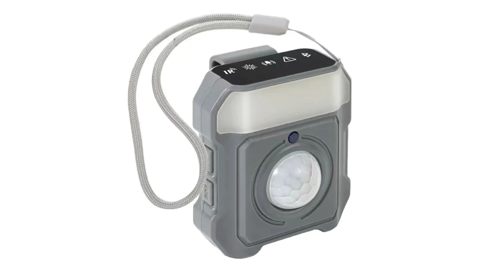 Aetertek 7-in-1 Multi Functional Personal Alarm - Grey