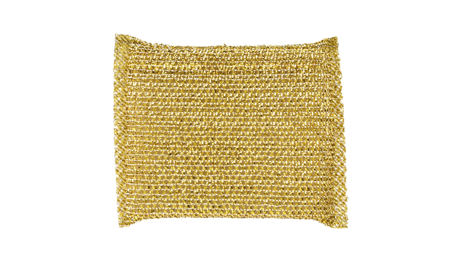 Spiffy Non Scratch Mesh Sponge Metallic - Silver and Gold