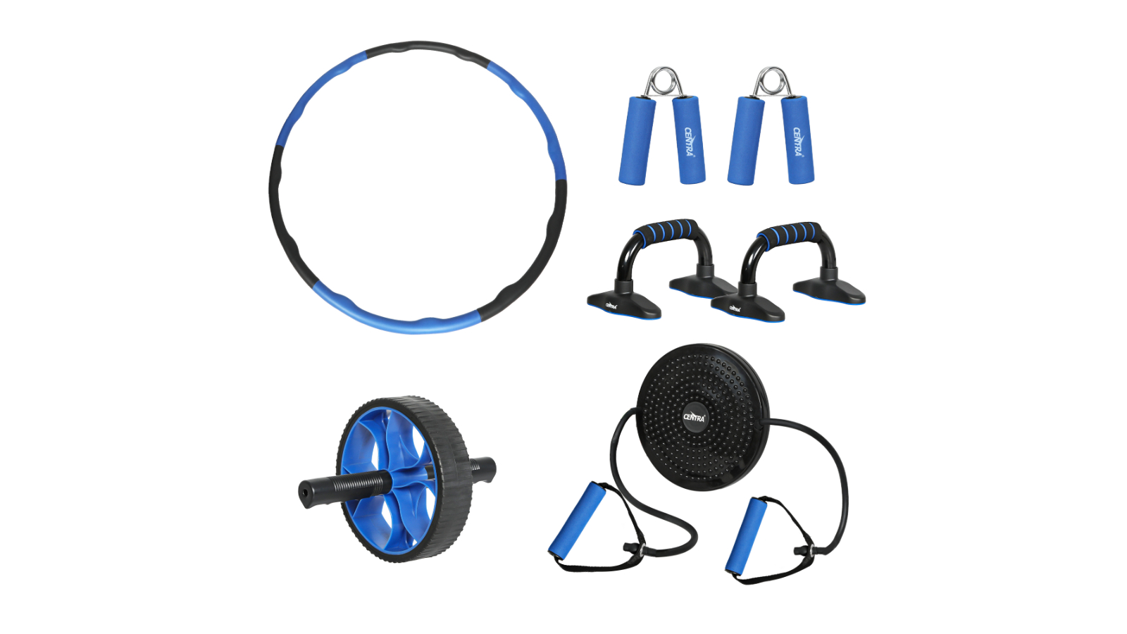 Centra 6-in-1 Abdominal Workout Set - Blue
