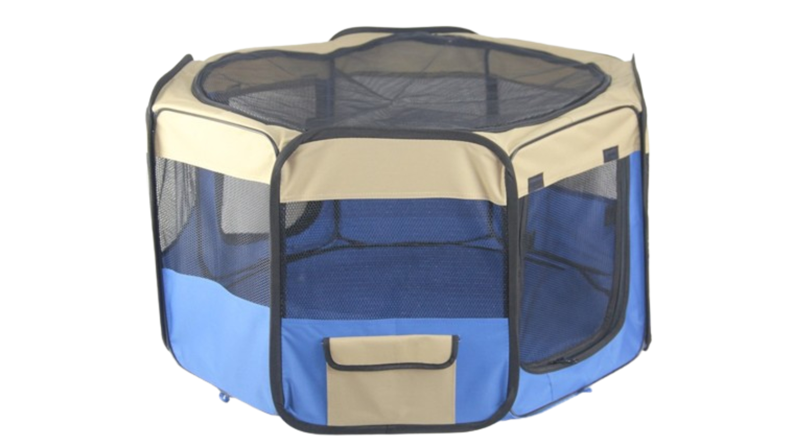YES4PETS Small Dog/Cat/Rabbit/Guinea Pig Soft Playpen - Blue