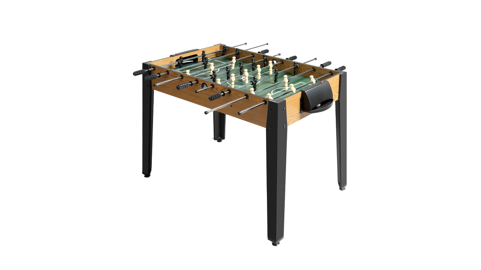 Costway 48inch Wooden Foosball Table with 2 Ball