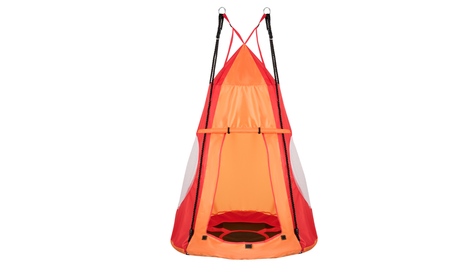 Costway 2-in-1 Tree Chair Swing Tent - Orange