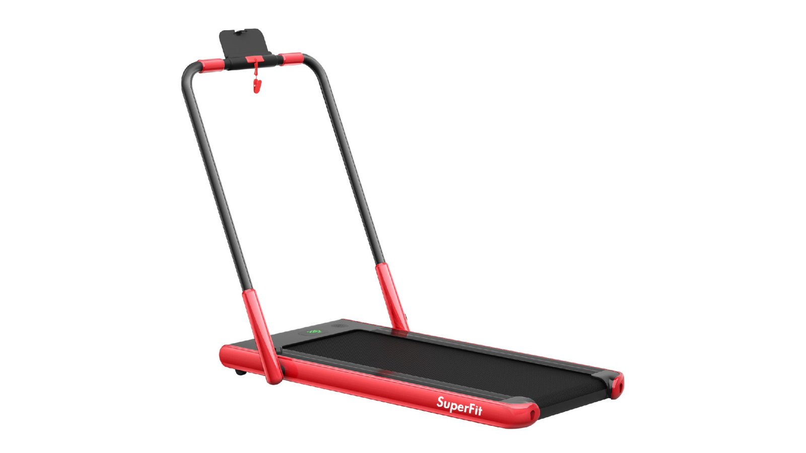 Costway 2 in 1 12kmh Electric Desk Treadmill Folding Machine Home Gym Red