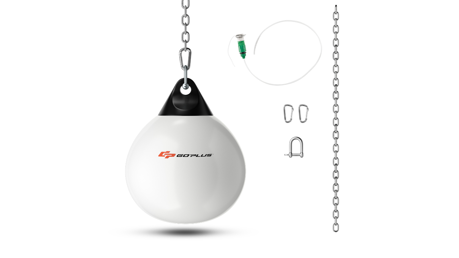 Costway 50kg Heavy Duty Aqua Water Punching Bag with Chain