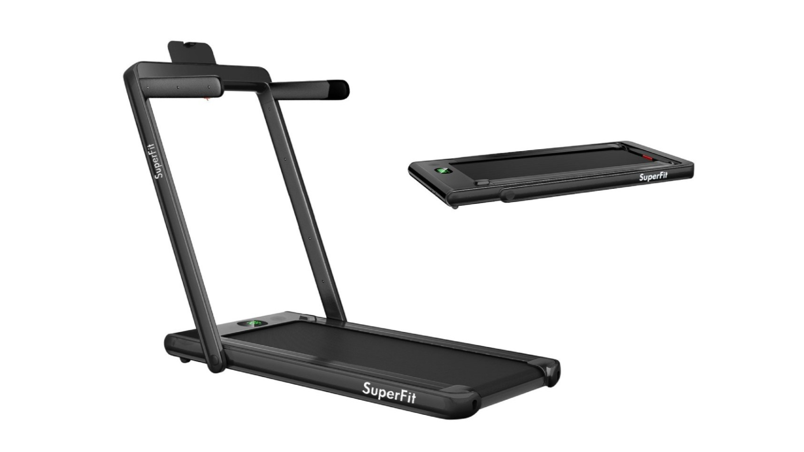 Costway 2-in-1 12kmh 120kg Capacity Electric Desk Treadmill