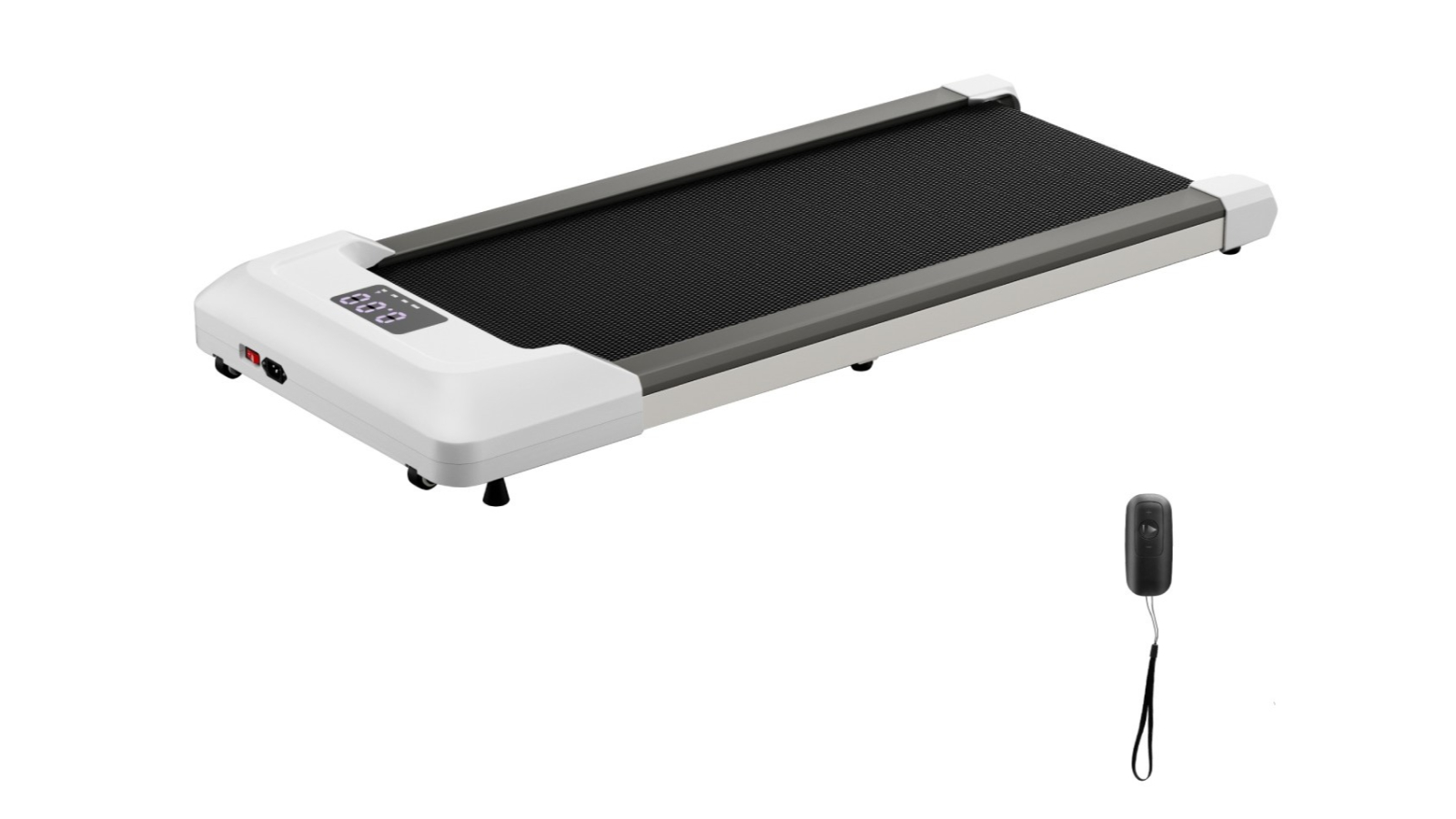 Costway 2.25HP Walking Pad Treadmill with LED Display - Grey