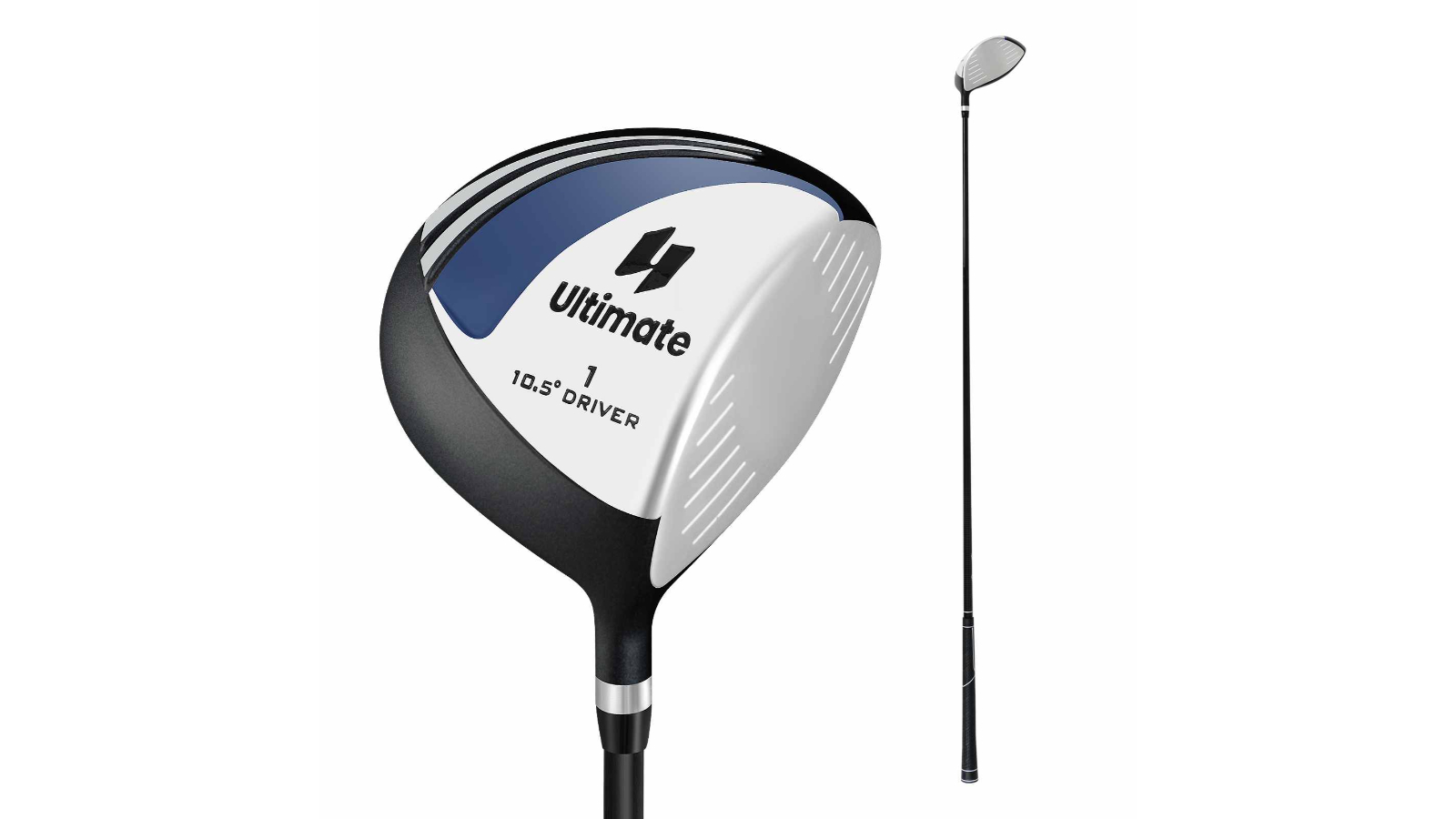 Costway 460cc Golf Driver with Graphite Shaft and Headcover Golfer - Men