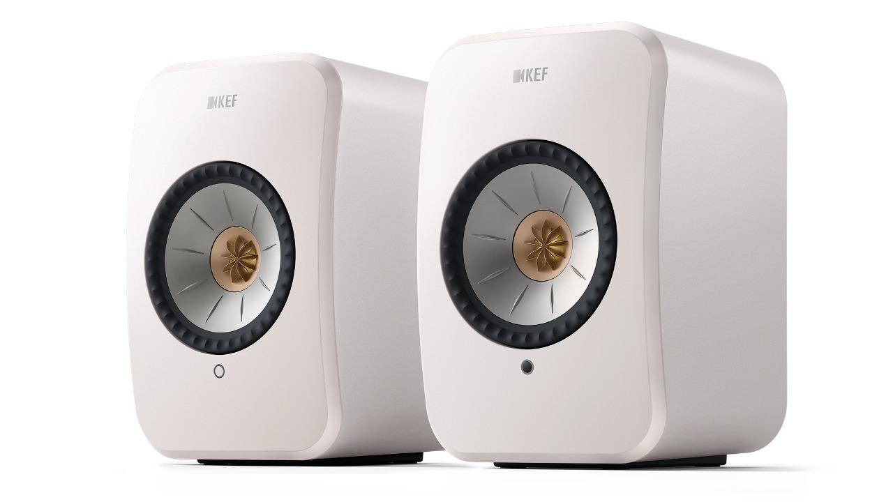 KEF LSX II Wireless HiFi Speaker - Mineral White