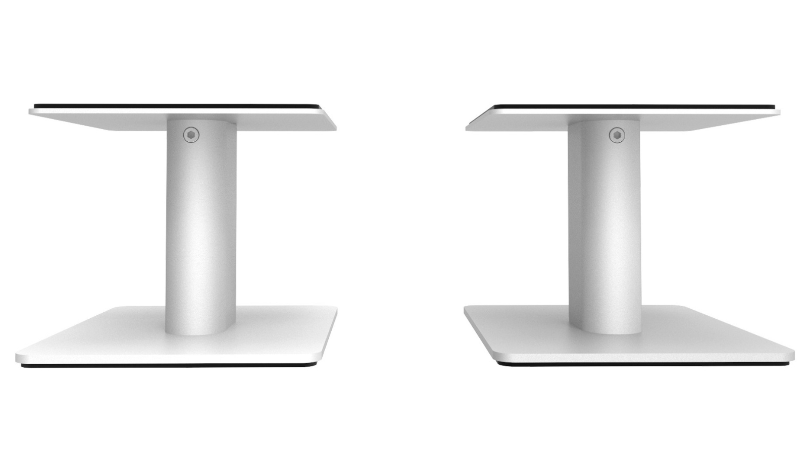 Kanto SP6HDW Tall Universal Desktop Speaker Stand - White