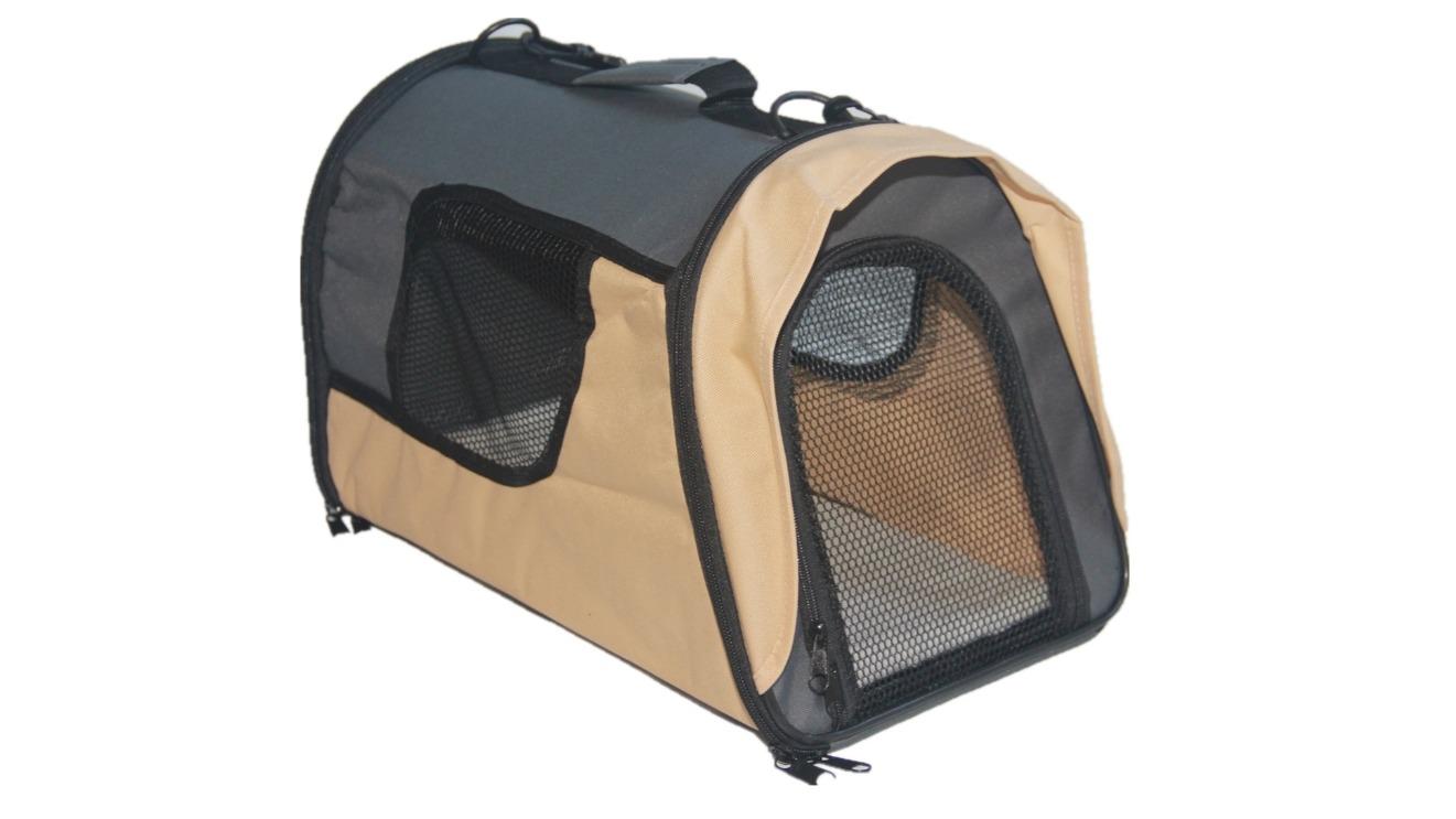 YES4PETS Small Pet Foldable Carrier Travel Bag - Grey