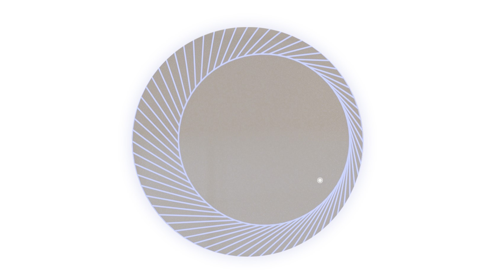 BelBagno Bucciano Round Mirror