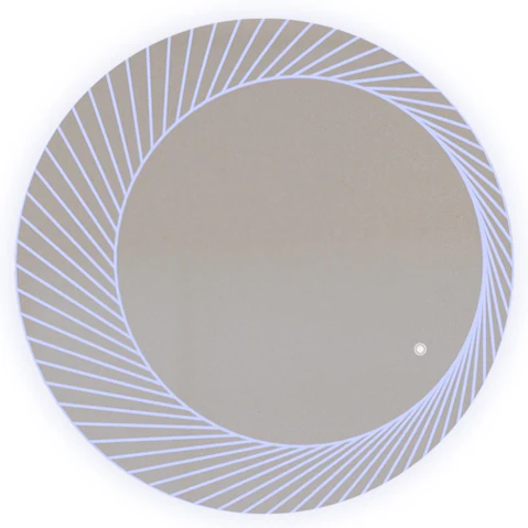 BelBagno Bucciano Round Mirror