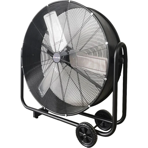 Baumr-AG Industrial Mobile Drum Fan - 36inch