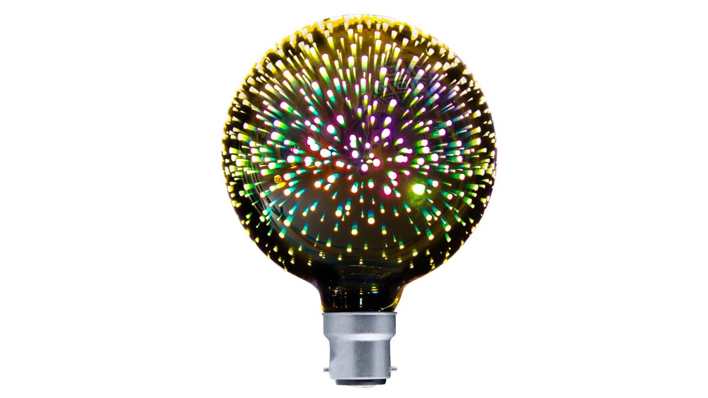 CLA Spectra BC G125 4W Firework Effect LED Globe