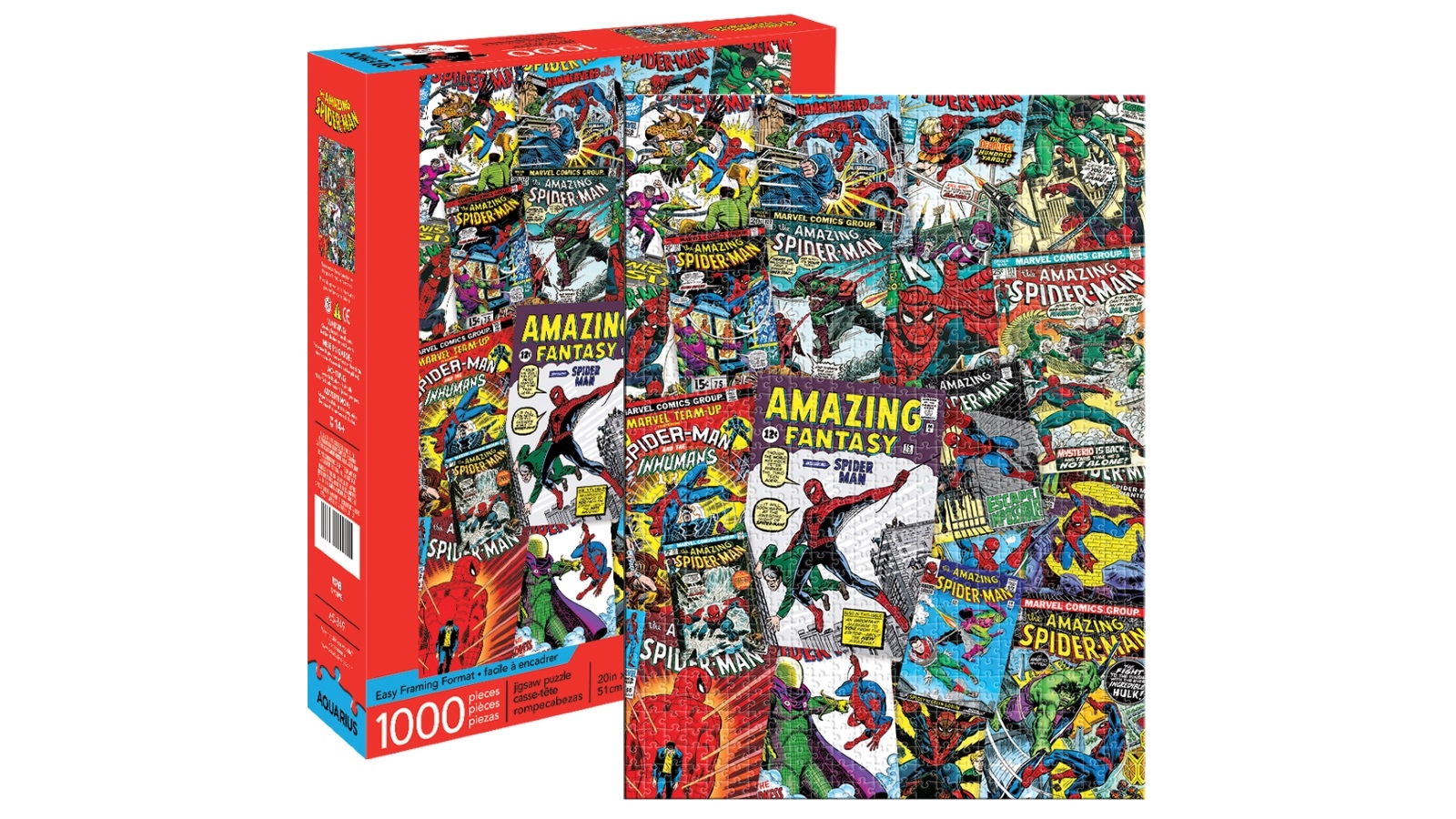 Spider-Man Collage 1000 Pieces Puzzle