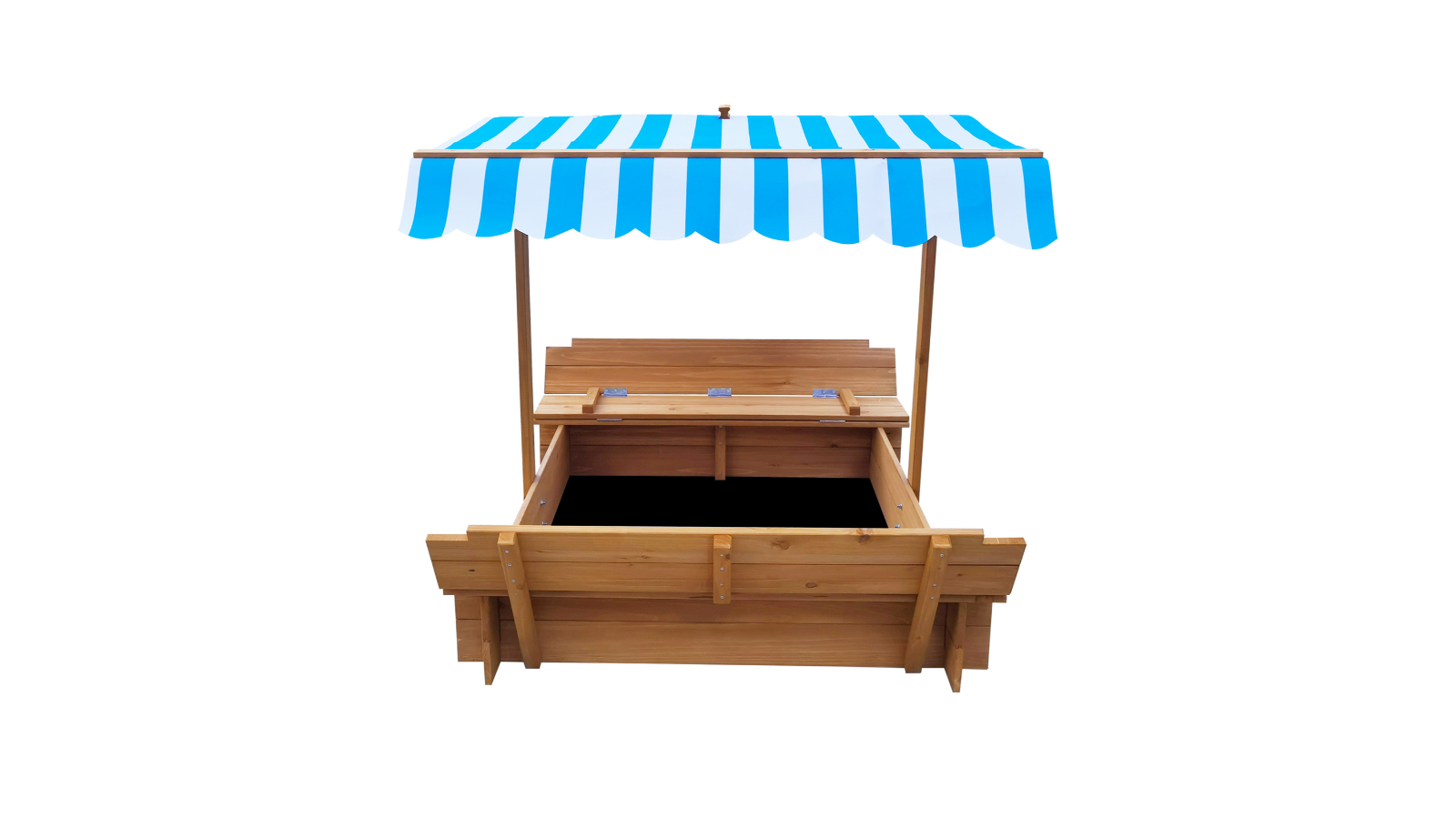 Mazam Kids Wooden Sandbox Sandpit 
