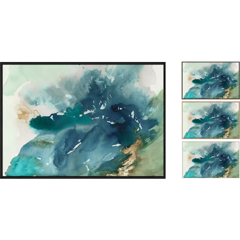 La Grolla Splash of Blue Gallery Wall Art