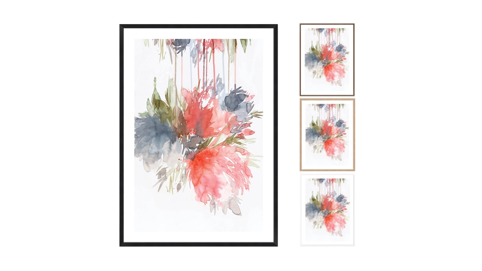 La Grolla Splatter I Frame Wall Art