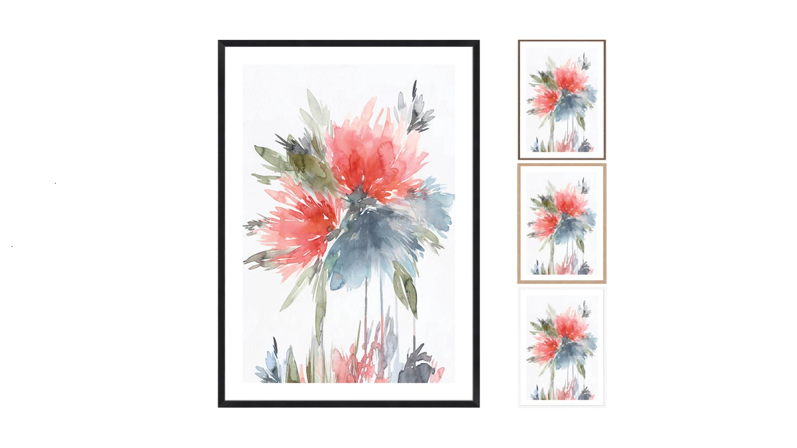 La Grolla Splatter II Frame Wall Art