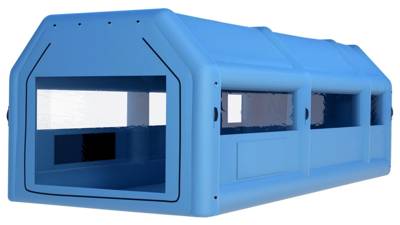 Giantz Inflatable Spray Booth Car Paint Tent 10 x 5 x 3.5m 2 Blowers Filter Mobile Garage Workstation
