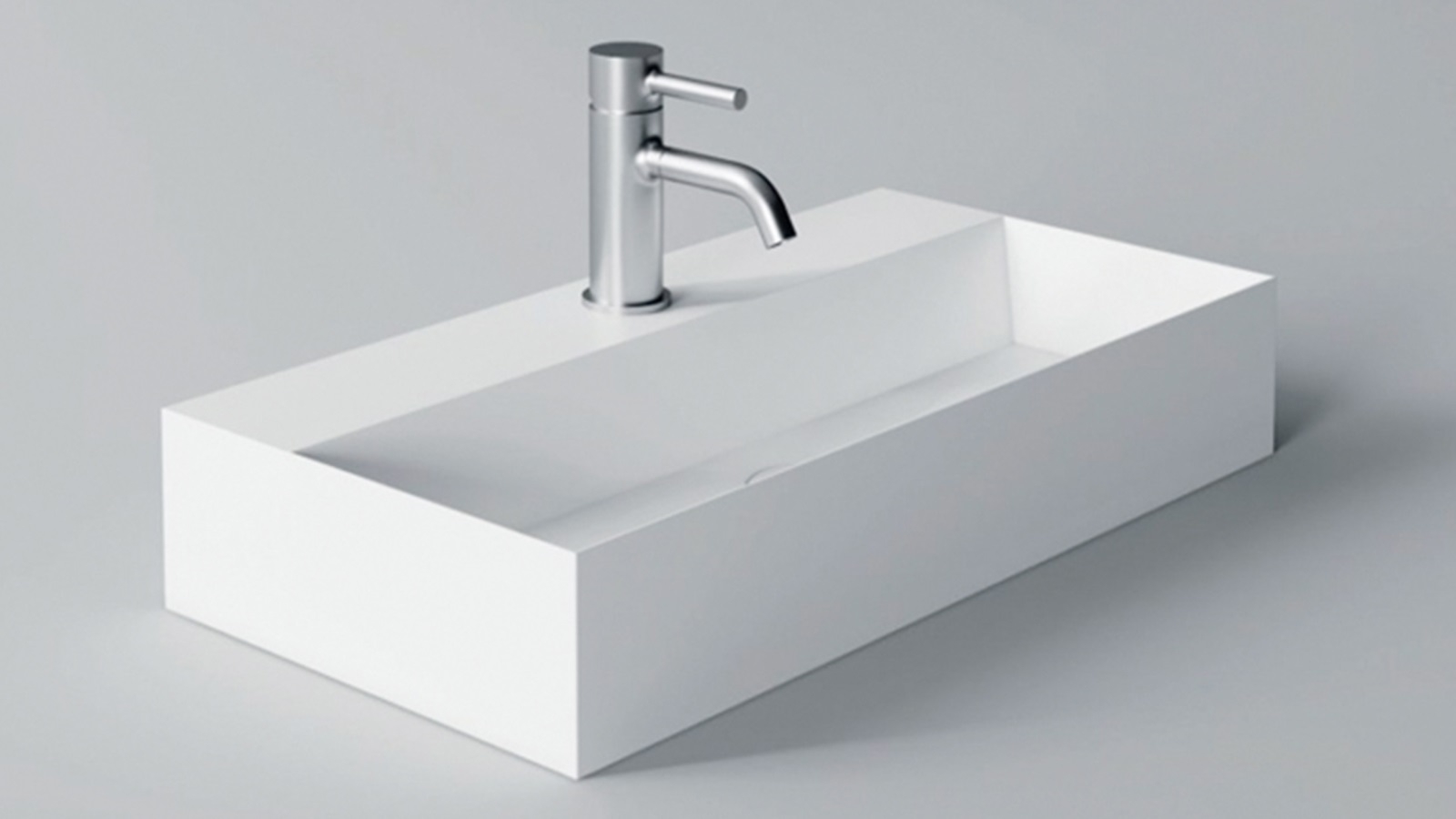 Studio Bagno Spy 60 Bench/Wall Basin with 1 Tap Hole | Harvey Norman