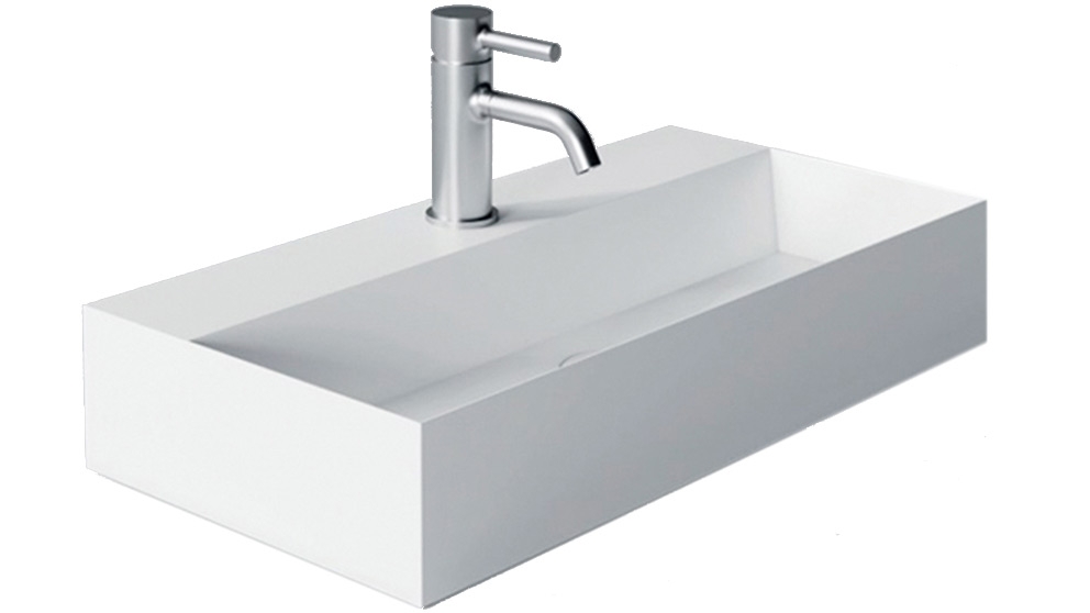 Studio Bagno Spy 60 Bench/Wall Basin with 1 Tap Hole