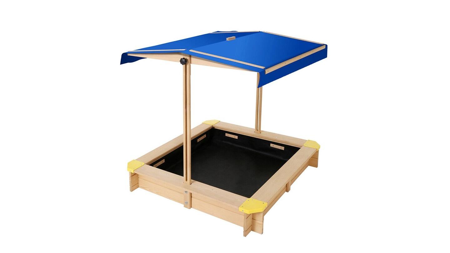 Tubby Kids Adjustable Wooden Sandpit