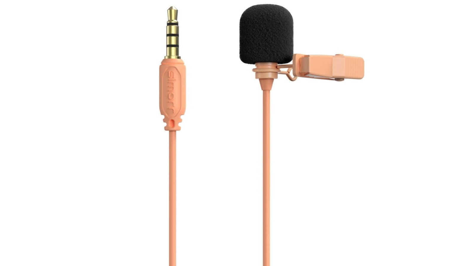 SmallRig Simorr Wave L1 3.5mm Lavalier Microphone 3389 Cantaloupe