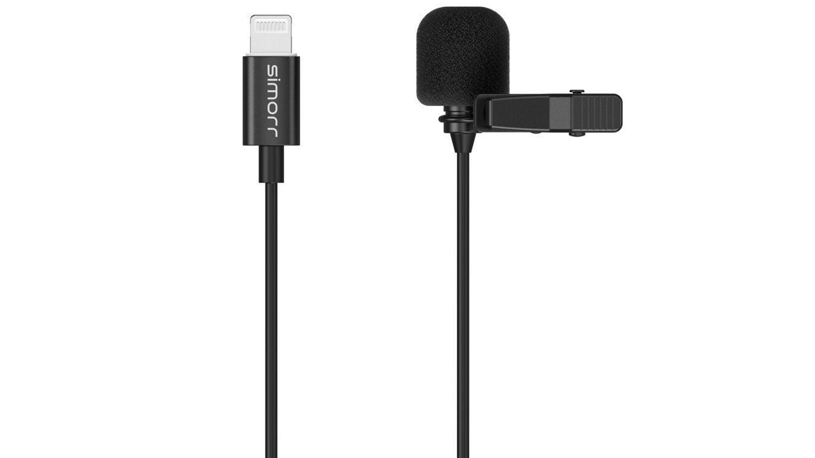 SmallRig Simorr Wave L3 Lightning Lavalier Microphone - Black