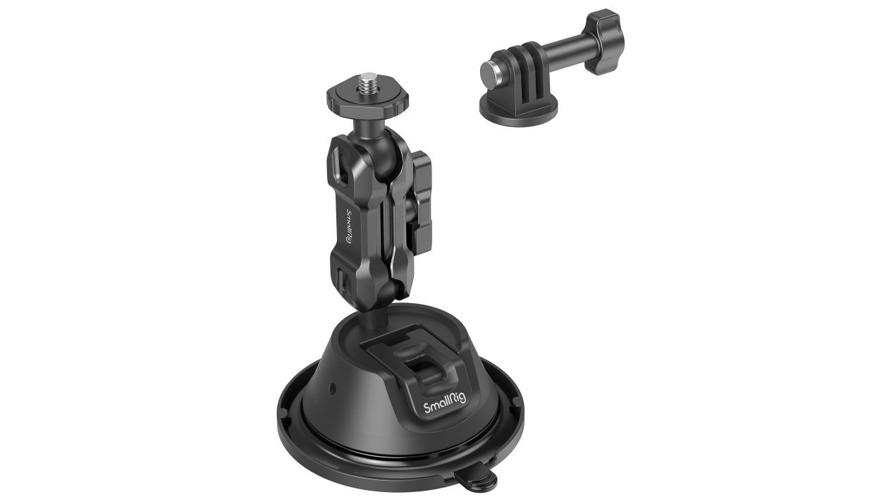 SmallRig Portable Suction Cup Mount Support for Action Cameras SC-1K