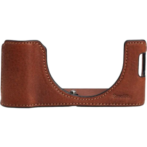 SmallRig Leather Half Case Kit for FUJIFILM X100VI - Brown