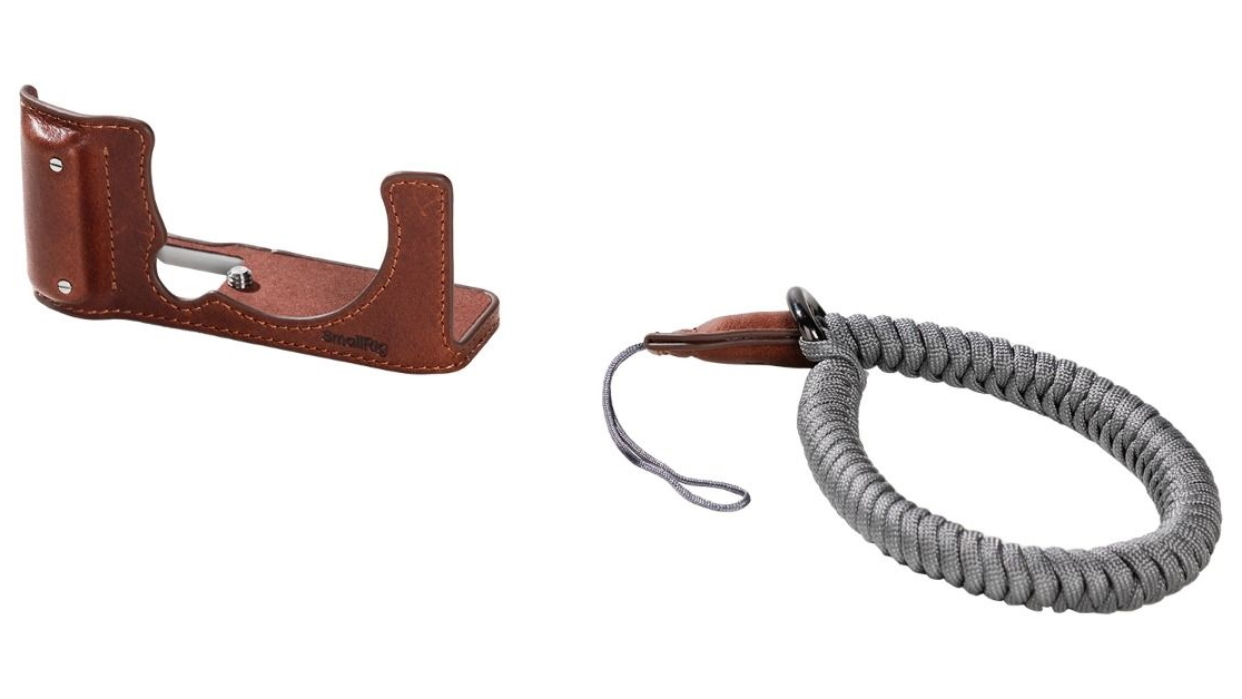 SmallRig Camera Leather Half Case Kit for Fujifilm X-M5 - Brown