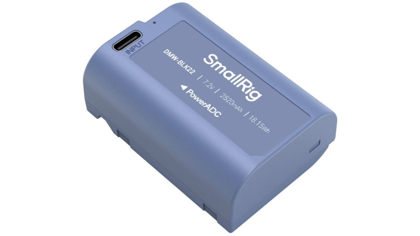 SmallRig 4906 DMW-BLK22 USB-C Rechargeable Camera Battery