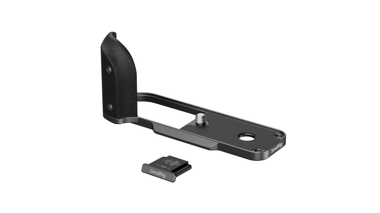 SmallRig L-Shaped Mount Plate with Silicone Handle for Fujifilm X Half - Charcoal