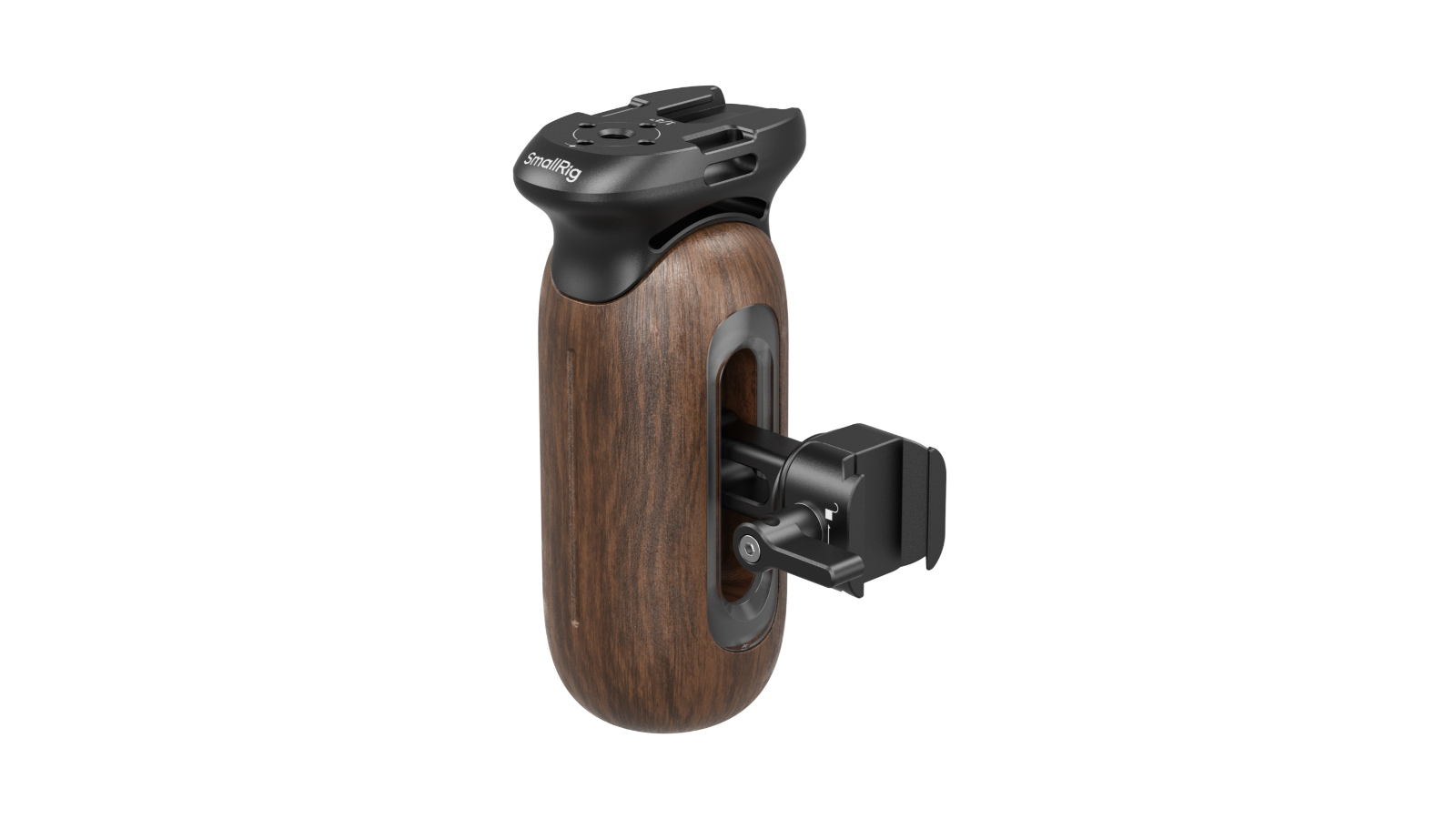 SmallRig 5239 Wooden Side Handle with NATO Clamp