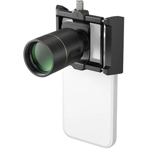 SmallRig 2 Piece T-Mount Magnification Telephoto and Macro Lens Kit for Phone