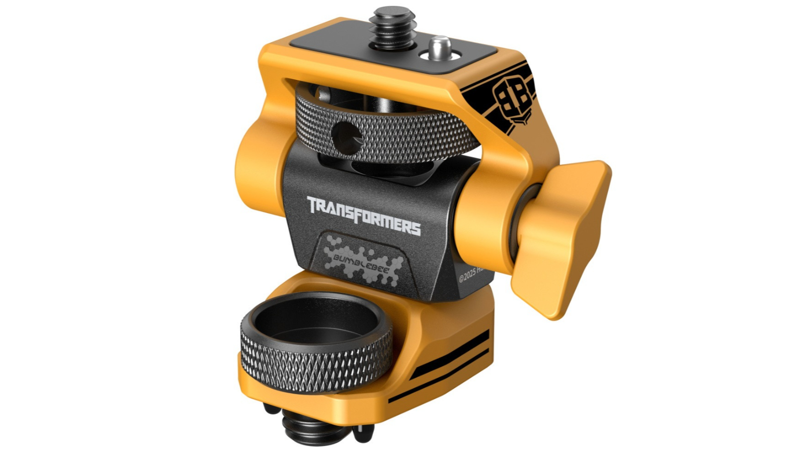 SmallRig Adjustable Monitor Support Compatible with ARRI 3/8'-16 Screws (BumbleBee Edition)