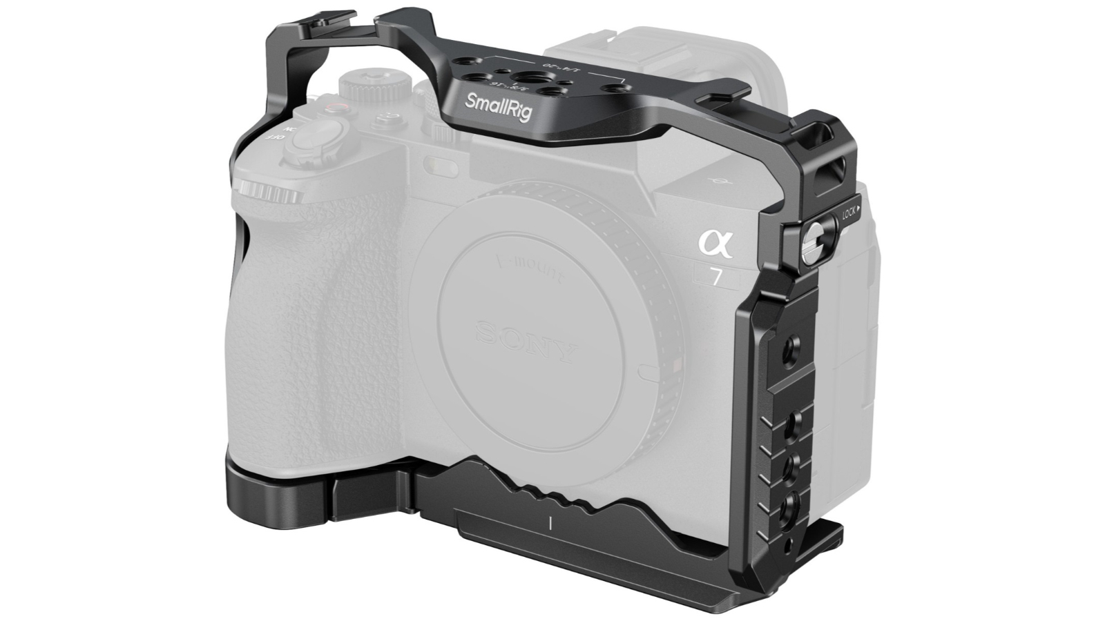 SmallRig Cage with Airtag Slot for Sony Alpha 7R V / 7 IV / 7S III / 1 / 7R IV