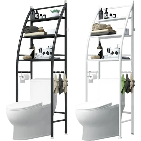 3-Tier Bathroom Towel Storage Rack