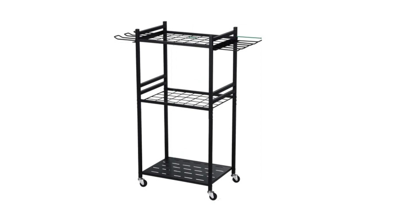 Garden Tool Organizer with Wheel and Holder