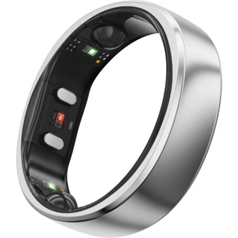 RingConn Future Silver Gen 2 Smart Ring - Size 10