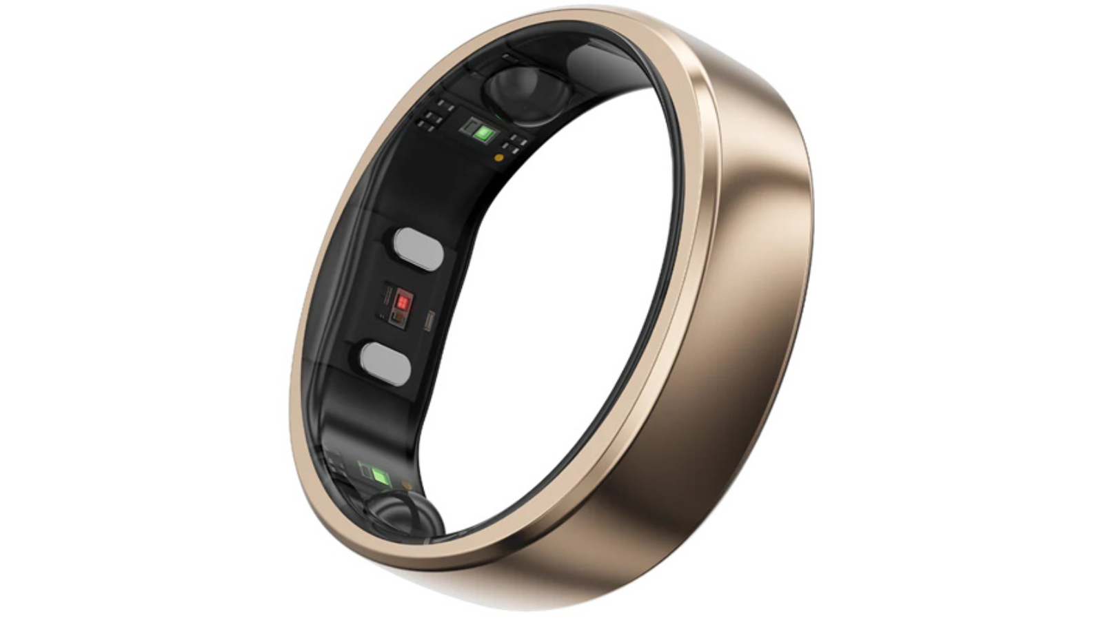 RingConn Dune Gold Gen 2 Air Smart Ring - Size 14
