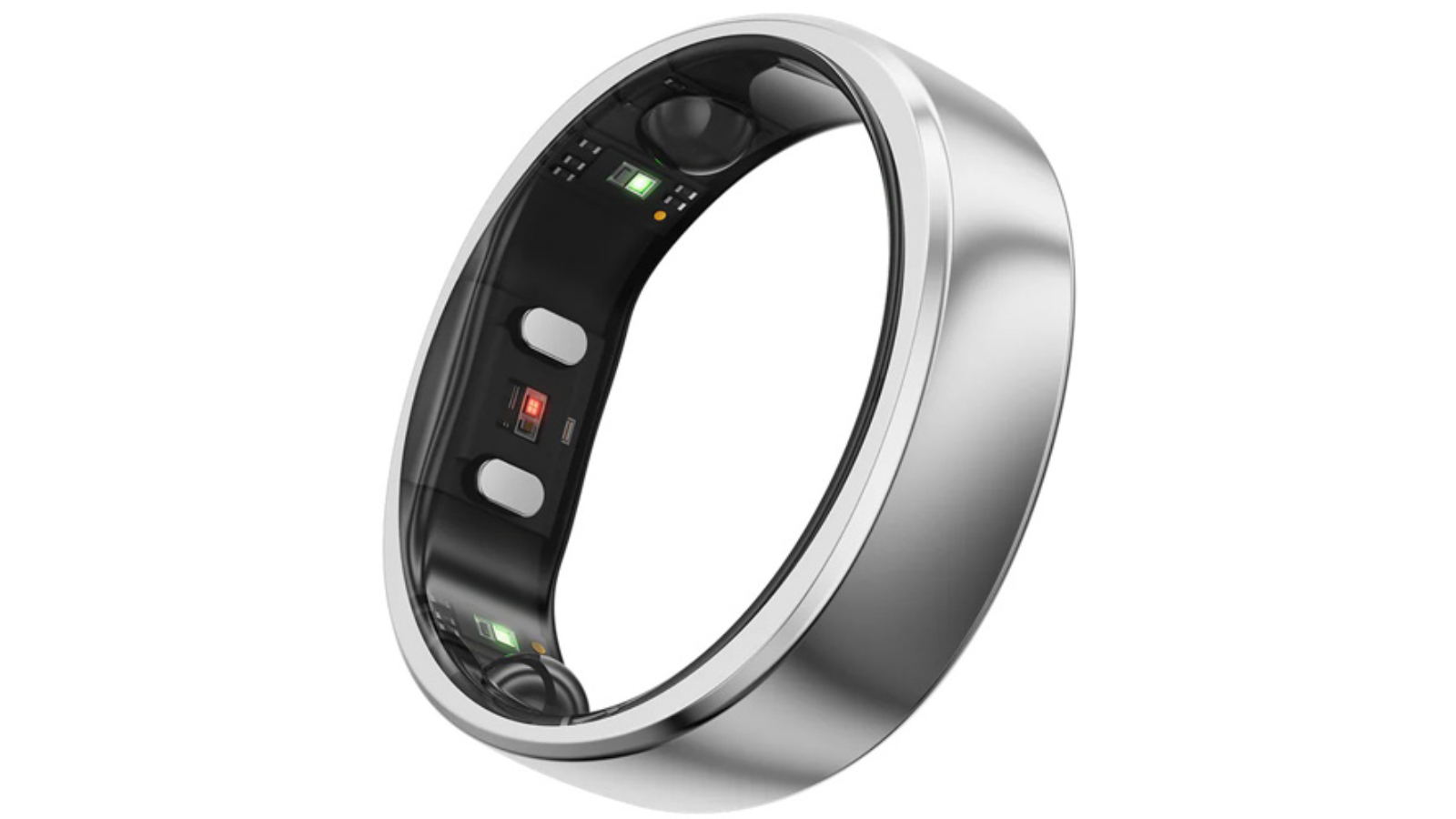 RingConn Galaxy Silver Gen 2 Air Smart Ring - Size 14