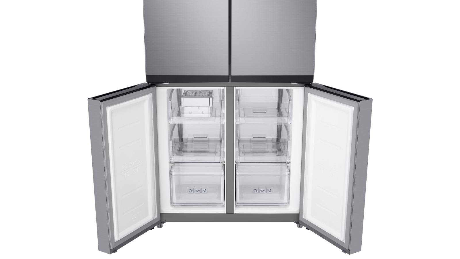 Samsung 488L French Door Refrigeration Silver Layered Steel Harvey