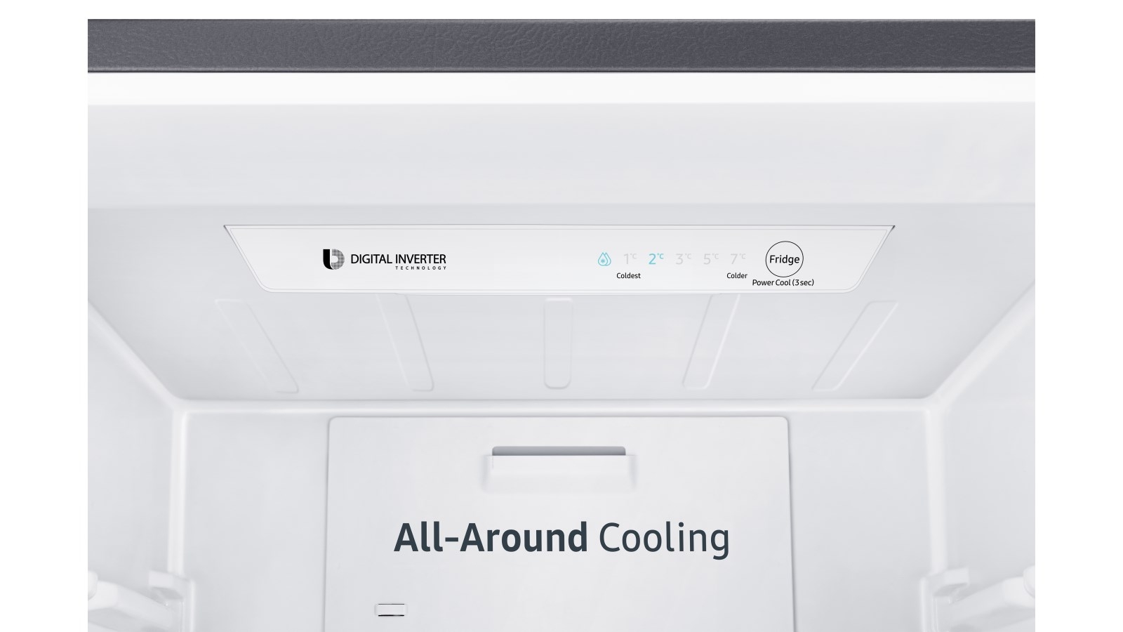 Samsung 310L Bottom Mount Fridge Matte Black Harvey Norman