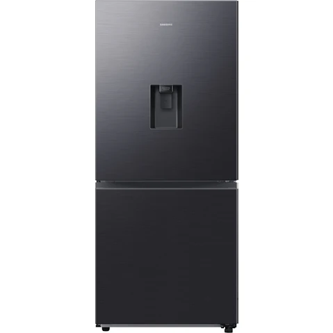 Samsung 455L Bottom Mount Fridge with Water Dispenser - Black
