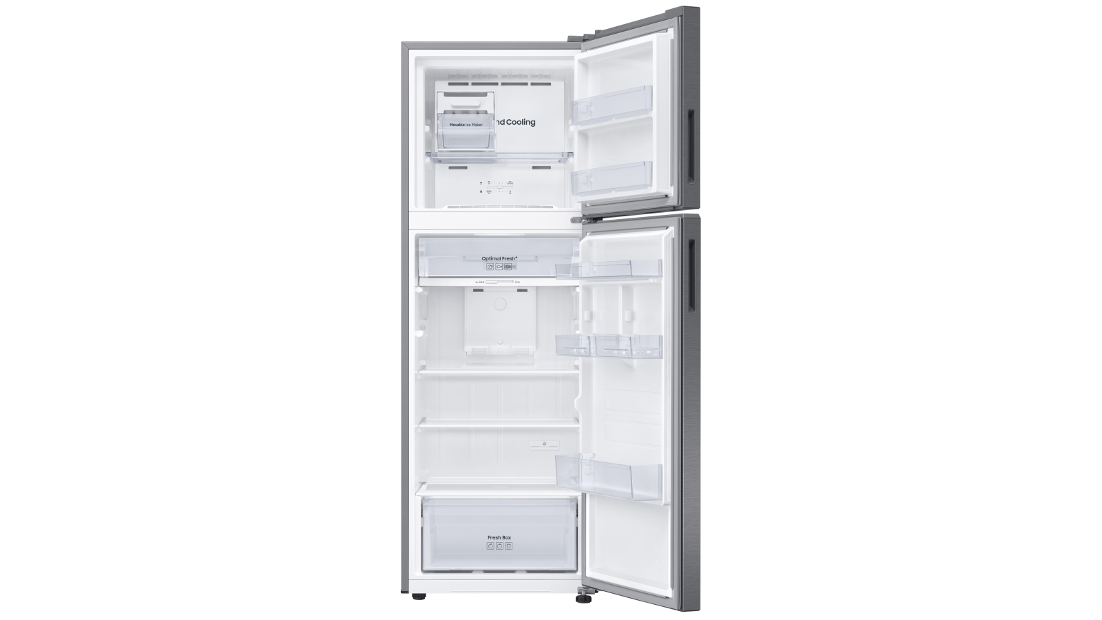 Samsung 305L Top Mount Fridge Silver Harvey Norman
