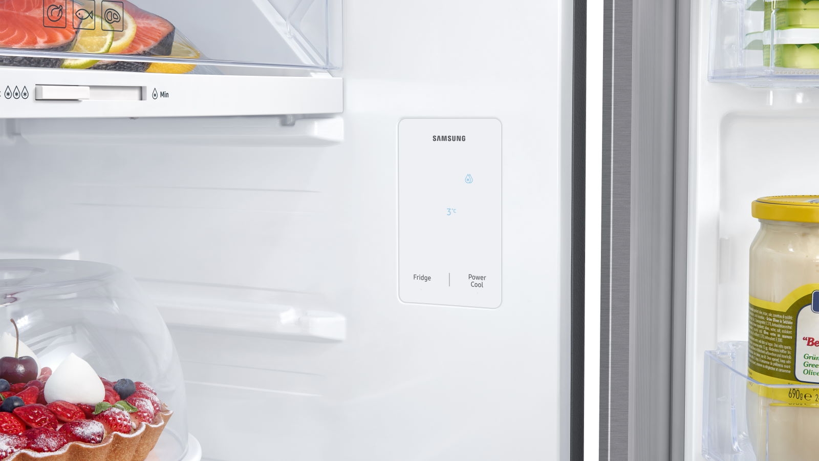 Samsung 305L Top Mount Fridge Silver Harvey Norman