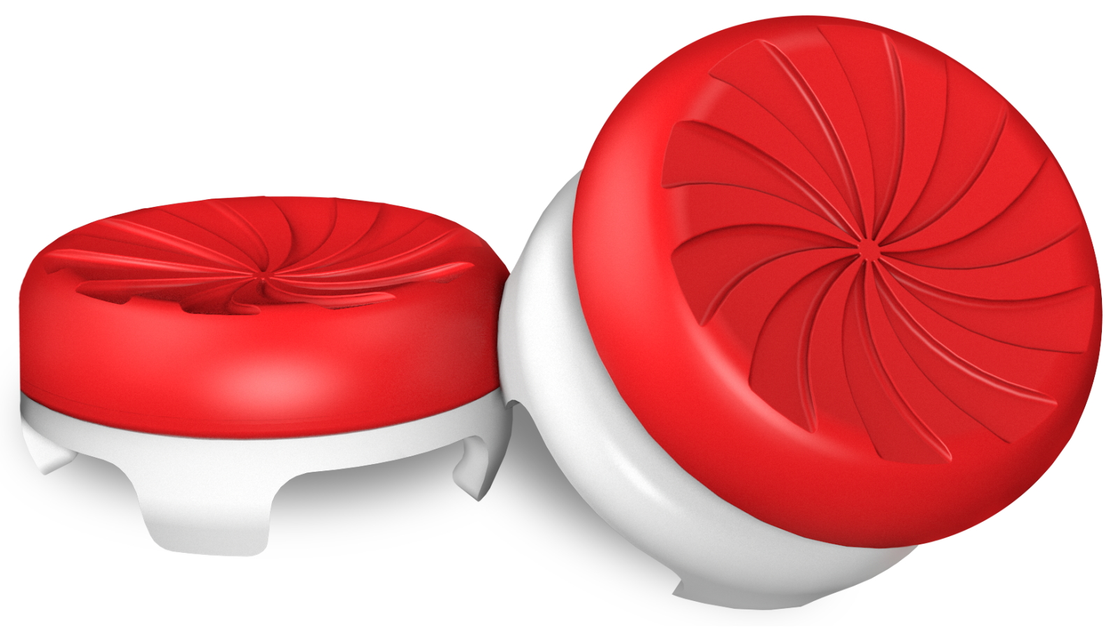 KontrolFreek Performance FPS Inferno Edition Thumbsticks for Xbox - Red/White